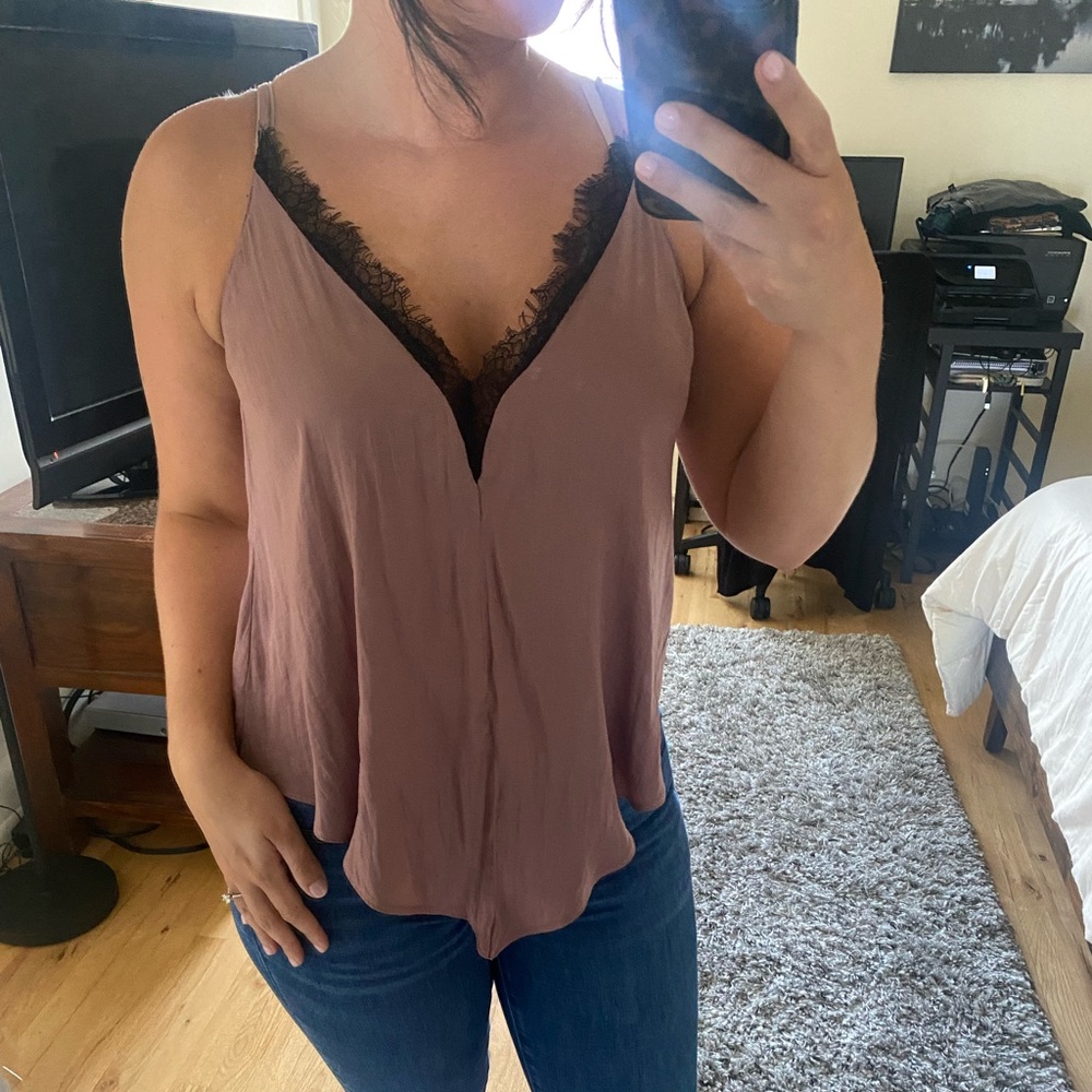 Dressy Lace Tank Top